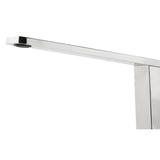 ALFI Brand AB2047-PSS Square Modern Polished Stainless Steel Kitchen Faucet