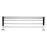 ALFI Brand AB9596 Polished Chrome 24 inch Towel Bar & Shelf Bathroom Accessory