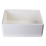 ALFI AB506-B Biscuit 26" Lip Apron Single Bowl Fireclay Farmhouse Sink