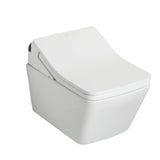 TOTO SW4049AT60#01 SX WASHLET+ Ready Electronic Bidet Toilet Seat with Auto Flush in Cotton White