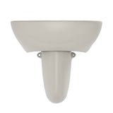 TOTO LHT241.8G#12 Supreme Oval Wall-Mount Bathroom Sink with Shroud for 8" Center Faucets, Sedona Beige