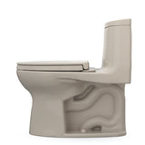 TOTO MS604124CEFG#03 UltraMax II One-Piece Toilet with SS124 SoftClose Seat, Washlet+ Ready, Bone Finish