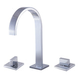 ALFI Brand AB1336-PC Polished Chrome Gooseneck Widespread Bathroom Faucet