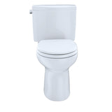 TOTO CST453CEFG#11 Drake II Two-Piece Round 1.28 GPF Toilet with CEFIONTECT, Colonial White