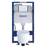 TOTO WT172M Duofit In-Wall Toilet Tank with Dual-Max Dual-Flush 1.28 and 0.9 GPF System with Copper Supply