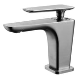 ALFI Brand AB1779-BN Brushed Nickel Single Hole Modern Bathroom Faucet