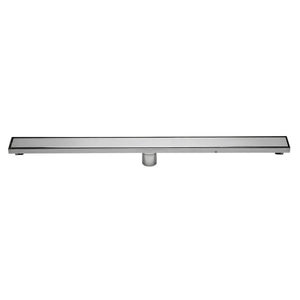 ALFI ABLD36B-PSS 36" Polished Stainless Steel Shower Drain with Cover