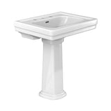 TOTO LPT530.8N#01 Promenade Pedestal Bathroom Sink