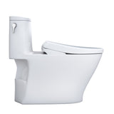 TOTO MW6424726CEFGA#01 WASHLET+ Nexus One-Piece Toilet with Auto Flush S7 Bidet Seat, Cotton White