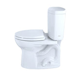 TOTO CST453CEFG#03 Drake II Two-Piece Round 1.28 GPF Toilet with CEFIONTECT, Bone Finish