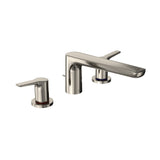 TOTO TBG03201U#PN GS Two-Handle Deck-Mount Roman Tub Filler Trim, Polished Nickel