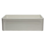 ALFI AB3320SB-B 33 inch Biscuit Reversible Single Fireclay Farmhouse Sink