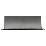 ALFI ABN2412-PSS 24 x 12 Polished Stainless Steel Horizontal Single Shelf Bath Shower Niche