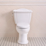 TOTO CST754EF#01 Eco Dartmouth Two-Piece Elongated 1.28 GPF Toilet, Cotton White