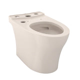 TOTO CT446CEFGNT40#12 Aquia IV Elongated Skirted Toilet Bowl - WASHLET+ Ready, Sedona Beige