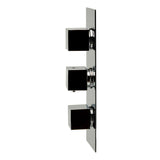 ALFI Brand AB2701-PC Polished Chrome Square 2 Way Thermostatic Shower Mixer