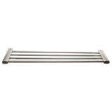 ALFI Brand AB9539-BN Brushed Nickel 24 inch Towel Bar & Shelf Bathroom Accessory