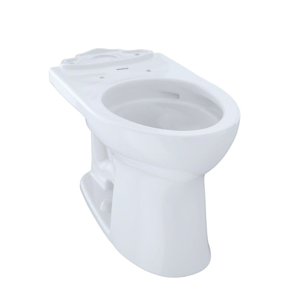 TOTO C454CUFG#01 Drake II Elongated Toilet Bowl, Cotton White