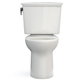 TOTO CST786CEFG#11 Drake Transitional Two-Piece Tornado Flush Toilet with CEFIONTECT, Colonial White