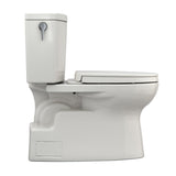 TOTO MS474124CUFG#12 Vespin II 1G Two-Piece Toilet with SS124 SoftClose Seat, Washlet+ Ready, Sedona Beige