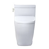 TOTO MW6244726CEFGA#01 WASHLET+ Legato One-Piece Toilet with Auto Flush S7 Bidet Seat, Cotton White