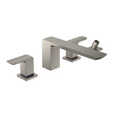 TOTO TBG02202U#BN GR Two-Handle Deck-Mount Roman Tub Filler Trim with Handshower, Brushed Nickel