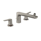 TOTO TBG03202U#BN GS Four-hole Deck-Mount Roman Tub Filler Trim with Handshower, Brushed Nickel