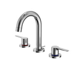 TOTO TLS01201U#CP LB Series Two Handle Widespread 1.2 GPM Bathroom Sink Faucet with Drain Assembly