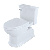 TOTO MS964214CEFG#11 Eco Soiree One Piece Elongated 1.28 GPF Skirted Toilet, Colonial White