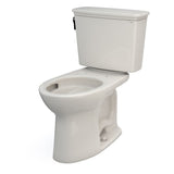 TOTO CST786CEFG#12 Drake Transitional Two-Piece Tornado Flush Toilet with CEFIONTECT, Sedona Beige