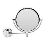 ALFI Brand ABM8WR-PC 8" Round Wall Mounted 5x Magnify Cosmetic Mirror