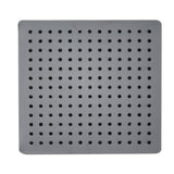 ALFI Brand RAIN12S-BM Matte Black Stainless Steel 12" Square Ultra-Thin Rain Shower Head