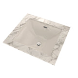 TOTO LT624G#12 Legato Rectangular Undermount Bathroom Sink with CEFIONTECT, Sedona Beige