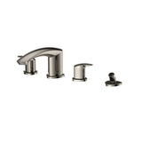 TOTO TBG09202U#PN GM Two-Handle Deck-Mount Roman Tub Filler Trim with Handshower, Polished Nickel