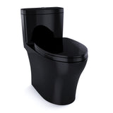 TOTO MS646124CEMFN#51 Aquia IV One-Piece Dual Flush WASHLET+ Ready Toilet, Ebony