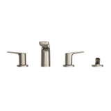 TOTO TBG03202U#PN GS Four-hole Deck-Mount Roman Tub Filler Trim with Handshower, Polished Nickel