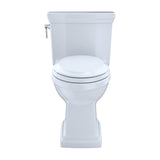 TOTO MS814224CEFRG#01 Promenade II 1-Piece 1.28 GPF Toilet & Right-Hand Trip Lever, Cotton White