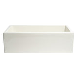 ALFI Brand AB3318HS-B Biscuit 33" x 18" Reversible Fireclay Farm Sink