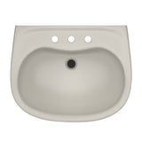 TOTO LPT242.8G#12 Prominence Oval Pedestal Bathroom Sink for 8" Center Faucets, Sedona Beige