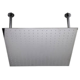 ALFI RAIN24S-PSS 24" Square Polished Stainless Steel Ultra Thin Rain Shower Head