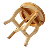 ALFI Brand AB4406 11" Cedar Wood Round Stool Multi-Purpose Accessory