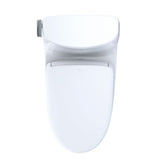 TOTO MW6144736CUFGA#01 WASHLET+ Carlyle II 1G One-Piece Toilet with Auto Flush WASHLET+ S7A Bidet Seat, Cotton White