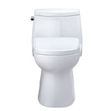 TOTO MW6144736CEFG#01 WASHLET+ Carlyle II One-Piece Toilet and WASHLET+ S7A Bidet Seat, Cotton White