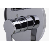 ALFI AB3101-PC Polished Chrome Shower Valve Mixer with Lever Handle and Diverter