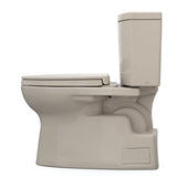 TOTO MS474124CUFG#03 Vespin II 1G Two-Piece Toilet with SS124 SoftClose Seat, Washlet+ Ready, Bone Finish