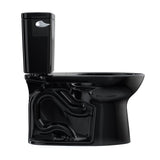 TOTO CST776CS#51 Drake Two-Piece 1.6 GPF Tornado Flush Toilet, Ebony Black