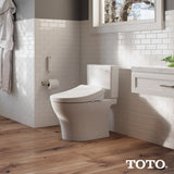 TOTO SW3036R#01 Washlet K300 Bidet Toilet Seat with Water Heating, Premist and Wand Cleaning