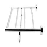 ALFI AB9538-PC Polished Chrome 26 inch Towel Bar & Shelf Bathroom Accessory