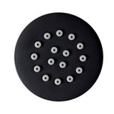 ALFI Brand AB3830-BM Black Matte 2" Round Adjustable Shower Body Spray