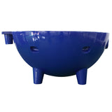 ALFI Dark Blue FireHotTub The Round Fire Burning Portable Outdoor Hot Bath Tub